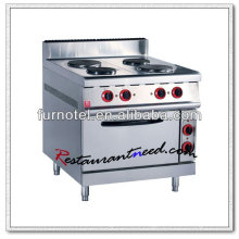 K408 Stainless Steel With Oven Electric Hot Plates Cooker